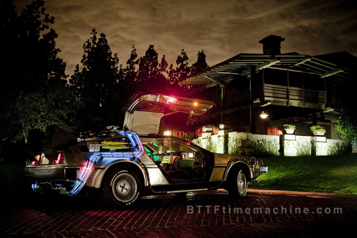 Celebrating the amazing Delorean Time Machine Vehicle from 